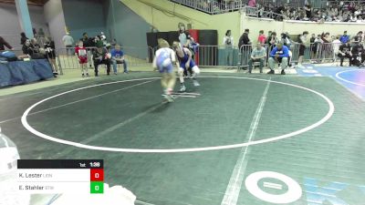 88 lbs Round Of 32 - Kade Lester, Lions Wrestling Academy vs Eli Stahler, Stillwater