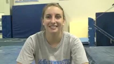 Aisha Gerber on UCLA Gymnastics