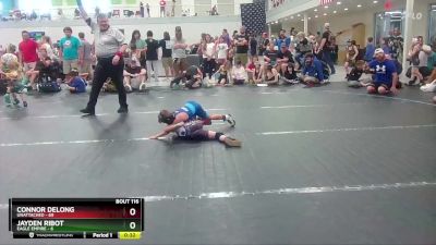 48 lbs Quarterfinal - Jayden Ribot, Eagle Empire vs Connor Delong, Unattached