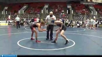 130 lbs Round 2 (6 Team) - Hudson Fields, Southwest Arsenal vs Mason Feudale, Mi Pitbulls