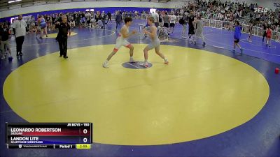 150 lbs Cons. Round 2 - Leonardo Robertson, Siuslaw vs Landon Lite, Scappoose Wrestling