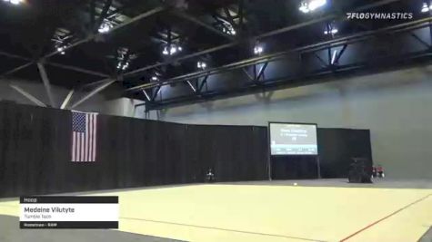 Medeine Vilutyte - Hoop, Tumble Tech - 2021 USA Gymnastics Championships