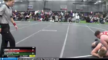 285 lbs Round 3 (4 Team) - Quinton Fuller, Iowa Black vs Jaret Peterson, Nebraska Red