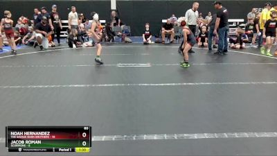 60 lbs Round 4 (8 Team) - Noah Hernandez, The Savage Barn Brothers vs Jacob Roman, Scorpions