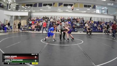 105 Boys Quarterfinal - Owen Adams, Bonnevile Boys vs Jared Turscsanski, Valley Boys