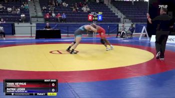 74 kg 1st Place Match - Yann Heymug, Montreal NTC vs Patrik Leder, Burnaby Mountain WC