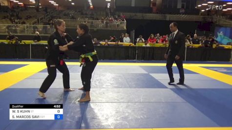 WENDY S KUHN vs SABRINA MARCOS SAVI 2024 Pan Jiu Jitsu IBJJF Championship