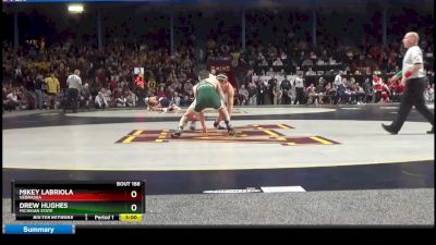 174 lbs Consi Of 4 - Mikey Labriola, Nebraska vs Drew Hughes, Michigan State