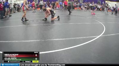 129 lbs Quarterfinal - Nikolai McKay, Carolina Reapers vs Kylen Smith, Team Bear Wrestling Club