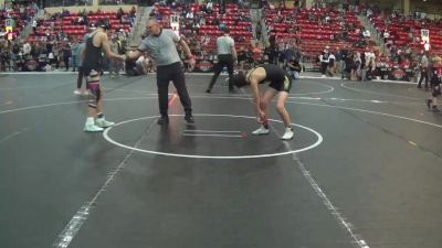 120 lbs Cons. Round 1 - Ayden Romero, POWERHOUSE WRESTLING CLUB vs Remey Perez, Lakin Wrestling Club