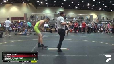 Round 1 (6 Team) - Maxwell Spaulding, Ragin Raisins WC vs Tanner Craft, Alpha Elite