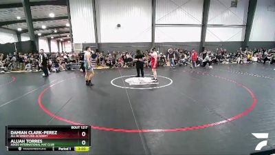 195 lbs Cons. Round 2 - Damian Clark-Perez, All In Wrestling Academy vs Alijah Torres, Askeo International Mat Club