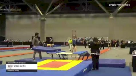 Bailey Grace Curtis - Double Mini Trampoline, MTGA - 2021 USA Gymnastics Championships