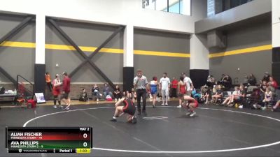 146 lbs Round 3 (4 Team) - Aliah Fischer, Minnesota Storm vs Ava Phillips, Minnesota Storm 2