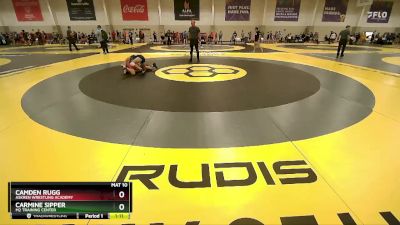 107 lbs Semifinal - Camden Rugg, Askren Wrestling Academy vs Carmine Sipper, M2 Training Center