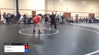 92 kg Cons 32 #2 - Mark Ayala, Sunkist Kids Monster Garage vs Sonny Sasso, Southeast Regional Training Center, Inc