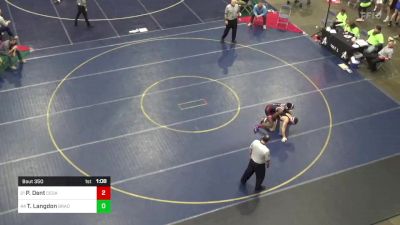 147 lbs Round Of 64 - Pj Dent, Cedar Cliff vs Tommy Langdon, Bradford