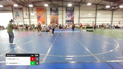 132 lbs Rr Rnd 2 - Titus Norman, TNWC Griffin vs Dezmond Lenaghan, Elite NJ HS Black