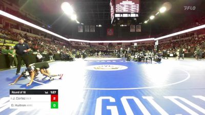 100 lbs Round Of 16 - Jaelle Cortez, Gilroy vs Destiny Huitron, Arroyo (SS)