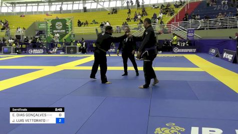 EVERTON DIAS GONÇALVES vs JARDEL LUIS VETTORATO 2024 Brasileiro Jiu-Jitsu IBJJF