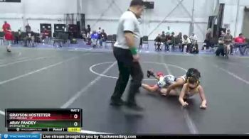 72 lbs Round 5 (8 Team) - Arav Pandey, 84 Athletes vs Grayson Hostetter, MMA Uprising