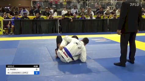 JESSE-JAMES PARR vs MARIO LEANDRO LOPEZ 2024 Pan Jiu Jitsu IBJJF Championship