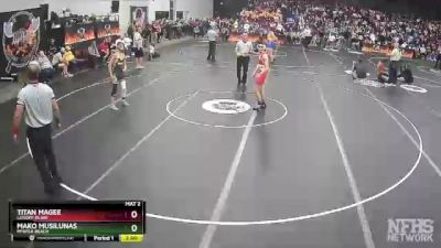 4A 106 lbs Cons. Semi - Mako Musilunas, Myrtle Beach vs Titan Magee, Lugoff-Elgin