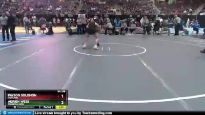 5A 138 lbs Quarterfinal - Payson Solomon, Highland vs Adrien Wess, Mountain View