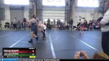 100 lbs Round 3 (4 Team) - Raylan Seacrist, Junior Terps Xtreme vs Declan O`byrne, PA Alliance Red