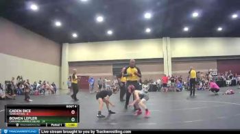 65 lbs Round 2 (6 Team) - Bowen Lefler, Carolina Hammer Squad vs Caden Dice, Team Mitten