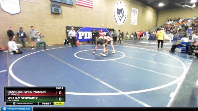 170 lbs Cons. Round 3 - Ryan Oberweis-manion, St. Francis vs William Schwartz, Centennial