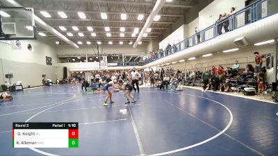 98-107 lbs Round 3 - Delanie Knight, Wasatch vs Kaelyn Alleman, Wasatch