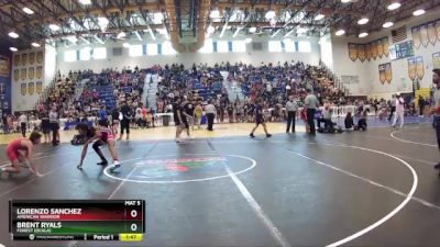 138 lbs Champ. Round 2 - Brent Ryals, Forest (Ocala) vs Lorenzo Sanchez, American Warrior