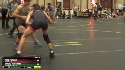 140 lbs Semis & 1st Wrestleback (8 Team) - Mike Fuller, SVRWC vs Emilio Rossiter, Yale Street WC