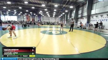 96 lbs Rd# 9- 2:15pm Saturday Final Pool - Paxton Morgan, Nebraska Elite vs Sammuel Lopez, No Escape W.A.