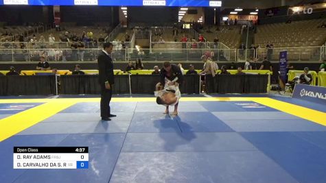 DONALD RAY ADAMS vs DANIEL CARVALHO DA S. REGO 2024 Pan Jiu Jitsu IBJJF Championship