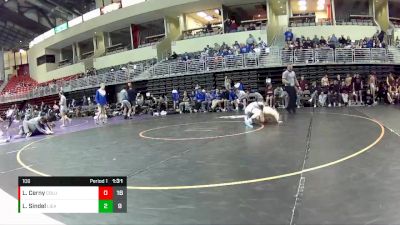 106 lbs Round 7 (8 Team) - Leland Sindel, Lincoln East vs Levi Cerny, Columbus