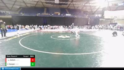 87 lbs Cons. Round 4 - Jake Bolich, Junkyard Dogs Wrestling Club vs Izick Cooper, Whatcom Wrestling Academy