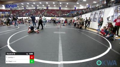 58 lbs Round Of 16 - Tuff Jump, BullTrained vs Brogan Paul, Division Bell Wrestling