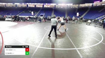 285 lbs 5th Place - Malikai Colon, Timberlane vs Charlie Smith, Saint John's Prep