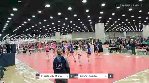 tri state elite 14 blue vs Kairos 14 adidas - 2022 JVA World Challenge presented by Nike - Expo Only