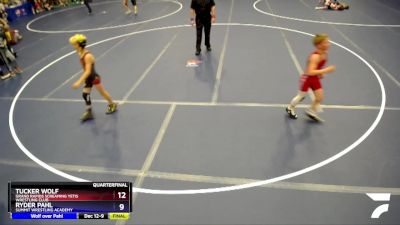 77 lbs Quarterfinal - Trevor Wilson, Minnesota vs Jase McNamara, Minnesota