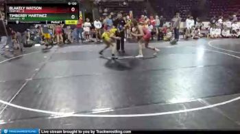 G-120 lbs Round 1 (4 Team) - Blakely Watson, Team WY vs Timberby Martinez, Team CO