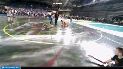 98 lbs Round 2 - Jasmeen Blacketer, Franklin Pierce Cardinal Wrestling Club vs Alayna Anau, Twin City Wrestling Club