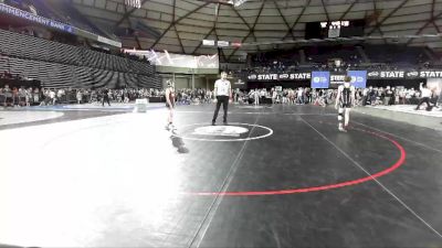 97 lbs Cons. Round 3 - Kaden Harding, Team Aggression Wrestling Club vs Wyatt Englebert, White River Hornets Wrestling Club