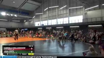 55 lbs Round 5 (10 Team) - Aubriella Hollandsworth, Black Mambas vs JESSA SMITH, Alabama Elite Gold