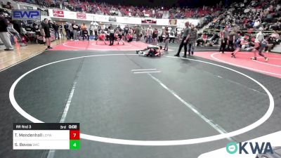 96 lbs Rr Rnd 3 - Daniel Fernandes, Lincoln Christian vs Trevor McGee, Vinita Kids Wrestling