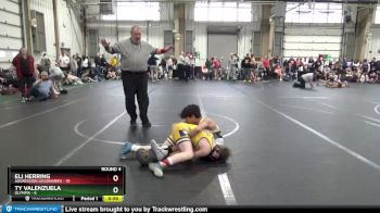 92 lbs Round 4 (8 Team) - Eli Herring, Aggression Legionaries vs Ty Valenzuela, Olympia