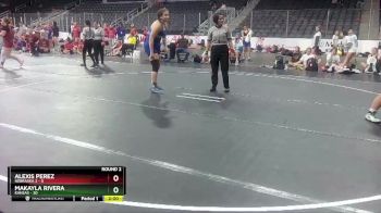 W 200 lbs Round 2 (4 Team) - Makayla Rivera, Kansas vs Alexis Perez, Nebraska 2