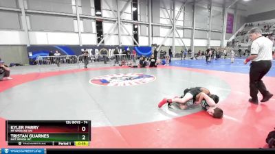 74 lbs Semifinal - Tristan Guarnes, Mat Demon WC vs Kyler Parry, Mt Spokane WC